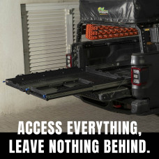B One Customs Cargo Bed Slide Out System - Fits most 4X4 Pickup Trucks. B One Customs Cargo Bed Slide Out System - Fits most 4X4 Pickup Trucks.