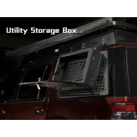 B One Customs Utility Camping Storage Box with Internal Molle Panel