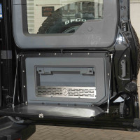 B One Customs Tailgate Drop Down Table with Utility Cage for Ineos Grenadier