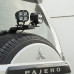 B One Customs Flag / Aux Light Mount Bracket to suit Mistubishi Pajero - SPARE WHEEL