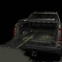 B One Customs Full Length Bed Slider for pickup trucks