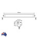 Saber 40" Driving Light - Combo Beam