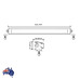 Saber 20" Driving Light - Flood Beam
