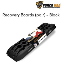 Force USA Recovery Traction Boards - Black