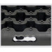 AOR Universal Black HD Recovery Sand Plates With Carry Bag - PAIR