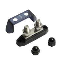 ElecPro Busbar - 2 Poles BLACK 250AH