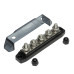 ElecPro Busbar - 5 Poles BLACK 500AH