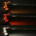 ElecPro Dimmable Magnetic Tri Colour LED Camping Light Bar (Red / Amber/ White)- 59cms