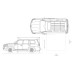Ironman Instant Awning 2.5X2.5mts (out)