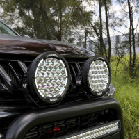 Hardkorr BZR-X SERIES 9″ LED DRIVING LIGHTS (PAIR W/HARNESS)